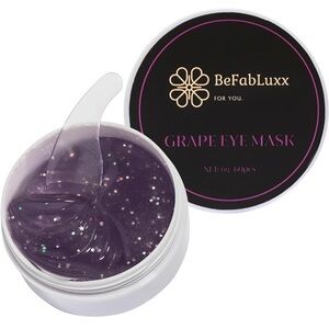 - Under Eye Mask, Pad (60 PCS) Grape Patches Antioxidants Hyaluronic Acid …